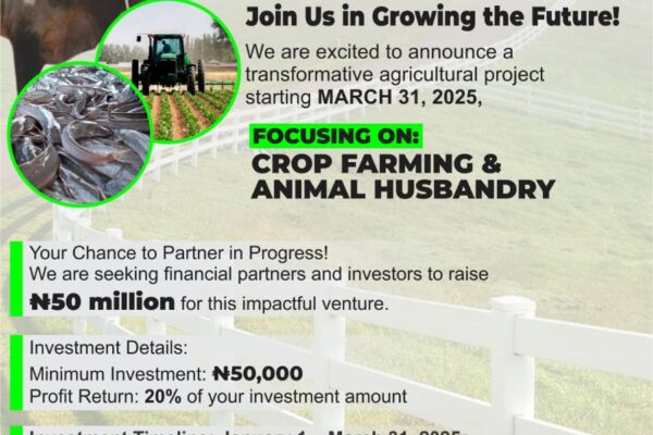 Agricultural Investment